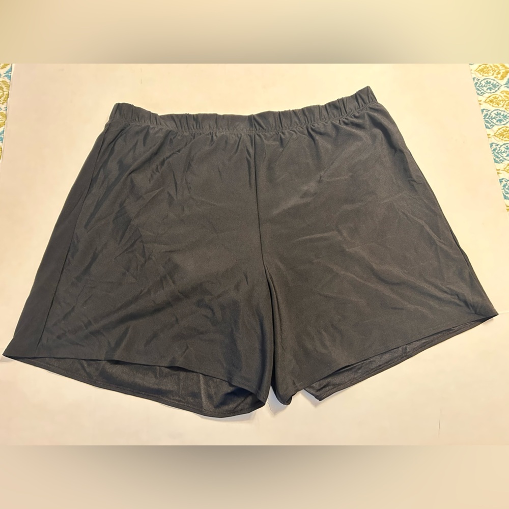 Women’s Plus size 26W swim shorts with built in panty by It figures, like new
